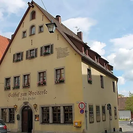Hotel Zum Breiterle - Self-Check-In Hotel Rothenburg ob der Tauber